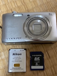 Nikon ニコン COOLPIX S3600 クリスタルシルバー silver