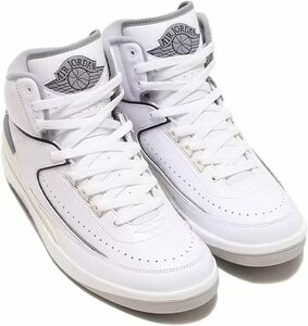 NIKE エア ジョーダン 2 レトロ AIR JORDAN 2 RETRO ホワイト/セイル/ブラック/セメントグレー DR8884-100 正規品 26、5cm