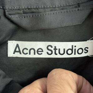 Acne Studios NYLON JACKET アクネ ステュディオス ナイロン ジャケット size 44 ブラックの画像5
