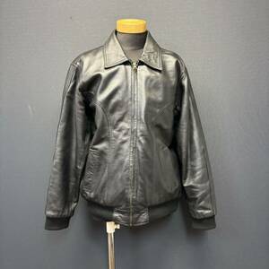 63Leathers Original Carol Jacket 63レザース オリジナル キャロル ジャケット size L ブラック ラムレザー メンズ アウター