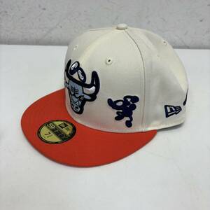 New Era COIN PARKING DELIVERY CAP ニューエラ コインパーキング デリバリー キャップ size 7 4/3 美品 ホワイト/オレンジ