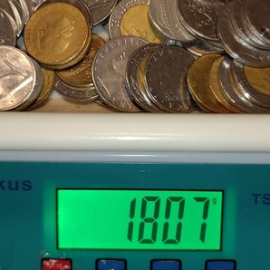 【1円スタート】イタリア リラ硬貨他 おまとめ 約1.8㎏の画像6