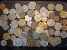 【1円スタート】ギリシャ　ドラクマ硬貨　おまとめ　約0.6㎏_画像1