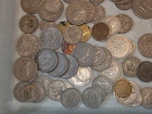 【1円スタート】イギリス　英国　シリング硬貨　おまとめ　約0.8㎏　ＵＫ_画像3