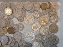 【1円スタート】イギリス　英国　シリング硬貨　おまとめ　約0.8㎏　ＵＫ_画像4