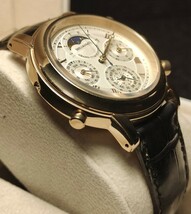 送料無 ムーンフェイズ Shellman Grand Complications シェルマン グランドコンプリケーション 腕時計 フレデリック クォーツコンスタント_画像6