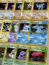 ポケモンカード ポケカ Pokemon cards old back旧裏 旧裏面 キラ 初版 大量 まとめ売り 初期 レア PCG 日本語版 ゲンガー リザードン_画像7