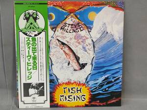 ■ LP スティーヴ・ヒレッジ　「Fish Rising / フィッシュライジング」　魚の出て来る日　VIP-6908　帯付き