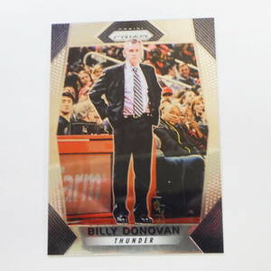 NBA カード BILLY DONOVAN COACH THUNDER NO.270 PRIZM 2017-18 PANINI ビリー・ドノバン