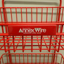 Annex Wire ワイヤーラック 赤_画像4