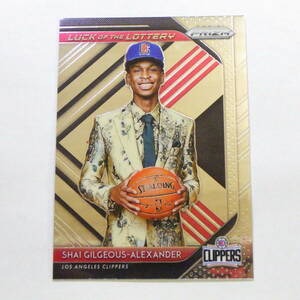 NBA card SHAI GILGEOUS ALEXANDER LOS ANGELES CLIPPERS PRIZM NO.11 2018-19 PANINIshei*girujias*arek Thunder 