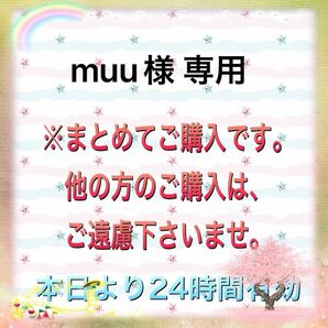 【まとめて、ご購入用】muu様専用