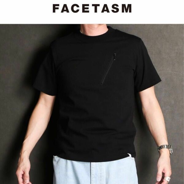 FACETASM PACKABLE SHORT SLEEVE TEE Tシャツ ABH-TEE-U04 黒 半袖 男女兼用