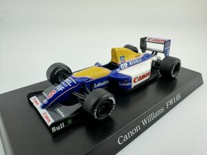 ラスト　1/64 アオシマ　F1 GP ウイリアムズ　コレクション　　　キャノン　ウイリアムズ　FW14B #5 N.マンセル　1992