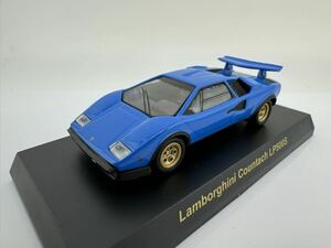 1/64 京商 サンクス　 ランボルギーニ カウンタック　LP500S 水色　ライトブルー