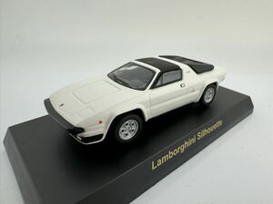 1/64 京商 サンクス　 ランボルギーニ SILHOUETTE シルエット　白　ホワイト