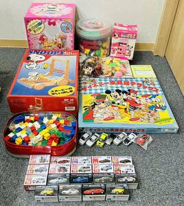 [YYD-3677TA]1 jpy ~ toy summarize tomica Tomica premium unopened have Hello Kitty Snoopy block etc. collection present condition goods Showa era 