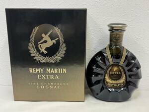 【GY-6227TY】未開栓保管品 REMY MARTIN レミーマルタン EXTRA エクストラ グリーンボトル ブランデー 700ml 40% コニャック 古酒 洋酒