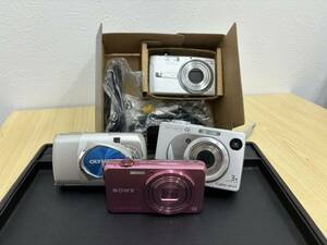 【ジャンク品】1円 コンパクトデジタルカメラ SONY OLYMPUS FUJIFILM デジタルカメラ 部品取り