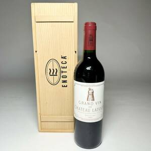 未開栓 シャトー・ラトゥール 1991 赤 750ml 12.5% フランス ボルドー 五大シャトー 木箱 エノテカ 赤ワイン CHATEAU LATOUR ワイン