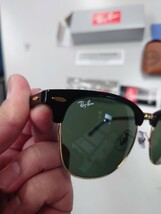 新品未使用　大人気　Ray-Ban クラブマスター　RB 3016F W0365 55□19 145 3N　レイバン サングラス　オシャレ　アウトドア　ドライブ_画像6