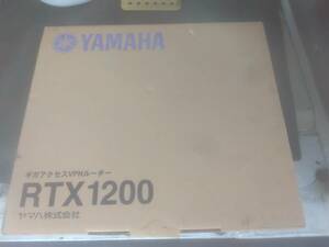 YAMAHA　RTX1200　箱　説明書付 中古　動作品