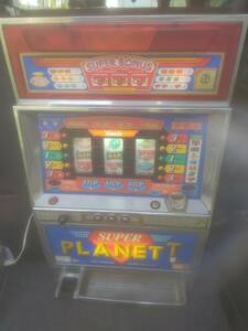  pachinko slot machine apparatus 3 serial number mountain . super planet home use power supply blue panel slot retro 