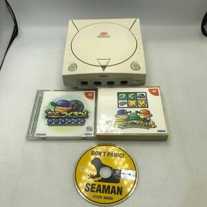 5-19■ドリームキャスト Dreamcast セガ SEGA 本体 ドリキャス もっとプロ野球チームをつくろう！ 禁断のペットシーマン 動作未確認 現状品