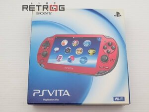 PlayStation Vita本体 Wi-Fiモデル（PSVITA本体 PCH-1000 ZA03/コズミック・レッド） PS Vita
