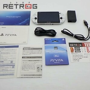 PlayStation Vita本体 Wi-Fiモデル（PCH-2000 ZA22 グレイシャー・ホワイト） PS Vitaの画像3