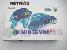 ニンテンドウ64本体（クリアブルー） N64 ニンテンドー64_画像1