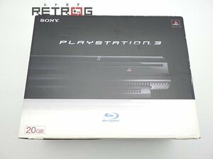 PlayStation3 20GB クリアブラック PS2ソフト動作未確認 CECHB00） PS3