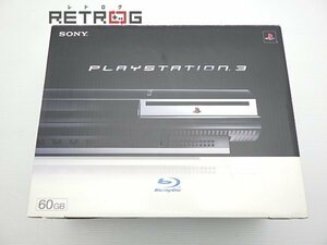 PlayStation3本体 60GB（CECHA00/クリアブラック） PS2ソフト動作未確認 PS3