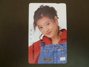*N-6762-45 телефонная карточка Meiji Meiji Nakamori Akina телефонная карточка 1 листов 
