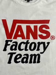 【送料無料 HERO キムタク着用モデル】VANS×SD Factory Team Tシャツ バンズ スタンダードカリフォルニア