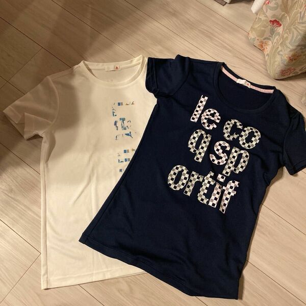 美品！ルコック 半袖Tシャツ 2枚組　Lサイズ+Oサイズ