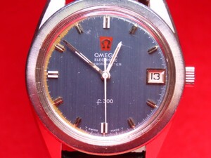 ■♪価格高騰! 資産価値！稼働 電池新品 メンズ 高級超レア！ビンテージ！ OMEGA オメガ Seamaster シーマスター ELECTRONIC f300Hz 音叉