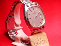 ■♪価格高騰! 資産価値！ 稼働 電池新品 メンズ ビンテージ 高級超レア！ OMEGA オメガ Deville デビル デートクオーツ_画像3