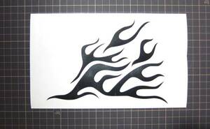  fire - pattern . sticker ( 2 pieces set ) type B 03