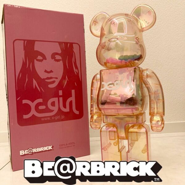 ベアブリック BE@RBRICK 400% エックスガール x-girl