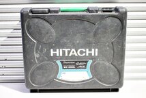 1円スタート!【中古】HITACHI 日立工機 コードレスインパクトドライバ WH14DBEL バッテリー×2・充電器付_画像8