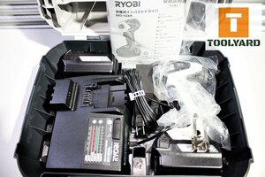 【未使用】RYOBI リョービ 18Vインパクトドライバ BID-10XR バッテリー×2・充電器付