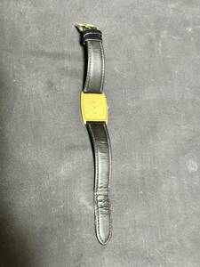 SEIKO セイコー ドルチェ 6730-5180 ゴールドカラー文字盤 クォーツ メンズ腕時計 ジャンク