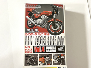 HONDA CB750FB 国内仕様 キャンディレッド F-TOYS ヴィンテージバイクキット Vol.4 #2 バリバリ伝説 巨摩群ベースモデル