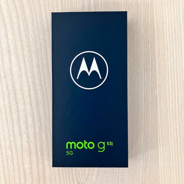 【新品・未開封】 モトローラ moto g53j 5G 6.5インチ　メモリー8GBストレージ128GBアークティックシルバー