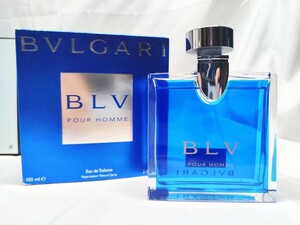 100ml[ Japanese inscription ][ free shipping ]BVLGARI BVLGARY blue pool Homme POURHOMME BLVo-doto crack o-teto crack EDT BLUE