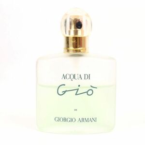 ジョルジオアルマーニ 香水 アクアディジオ オードトワレ EDT 残半量以上 フレグランス CO レディース 35mlサイズ GIORGIO ARMANI