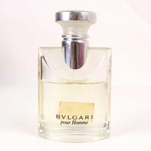 ブルガリ 香水 プールオム オードトワレ EDT 残半量程度 フレグランス CO メンズ 50mlサイズ BVLGARI