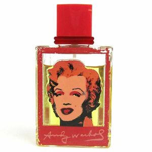 アンディ・ウォーホル 香水 オードトワレ EDT レッド 残半量以上 フレグランス TA レディース 50mlサイズ ANDY WARHOL