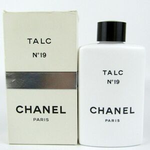  Chanel body powder TALC No19 remainder half amount and more cosme fragrance TA lady's 100g size CHANEL